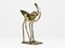 Mid-Century Cranes Sculpture in Brass by Gilde, 1960s 4