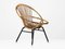 Mid-Century Children's Chair in Rattan by Rohé Noordwolde, 1960s, Image 4