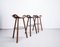 Spanish Brutalist Marbella Bar Stools by Sergio Rodrigues for Confonorm,1970s, Set of 5 13