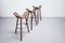 Spanish Brutalist Marbella Bar Stools by Sergio Rodrigues for Confonorm,1970s, Set of 3 6