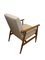 Poltrona Mid-Century beige di Henryk Lis, anni '60, Immagine 6