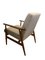 Poltrona Mid-Century beige di Henryk Lis, anni '60, Immagine 4