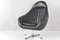 Chaise Pivotante en Cuir, Pays-Bas, 1960 8