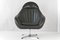 Dutch Swivel Bucket Chair in Leather, 1960, Image 1