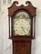 Antique Grandfather Clock in Oak and Mahogany by W. Prior for Skipton 6
