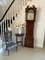 Antique Grandfather Clock in Oak and Mahogany by W. Prior for Skipton, Image 2