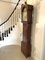 Antique Grandfather Clock in Oak and Mahogany by W. Prior for Skipton 3