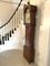 Antique Grandfather Clock in Oak and Mahogany by W. Prior for Skipton, Image 3