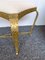Italian Stools in Iron and Gold Leaf by Pier Luigi Colli, 1950s, Set of 2 9