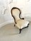 Antique Victorian Carved Ladies Chair 3