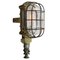 French Industrial Gray Cast Iron Wall Lamp from Mapelec Amiens 1
