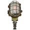 French Industrial Gray Cast Iron Wall Lamp from Mapelec Amiens, Image 3