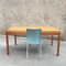 French Minimalist Extendable Dining Table, 1970s 4