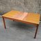 French Minimalist Extendable Dining Table, 1970s 8