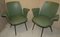Vinyl Lounge Chairs, 1950s, Set of 2 1