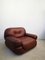 Leather Armchairs by Sapporo for Mobil Girgi, 1970s, Set of 2 14