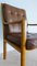 Lounge Chair in Oak and Cognac Leather by Helmut Lübke, 1970s 7