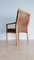 Lounge Chair in Oak and Cognac Leather by Helmut Lübke, 1970s 9