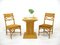 Chairs in Rattan with Table, 1970s, Set of 3 11