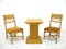 Chaises en Rotin avec Table, 1970s, Set de 3 7