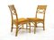 Chairs in Rattan with Table, 1970s, Set of 3 20