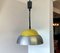 Large Scandinavian Style Yellow Pull Down Pendant Lamp in Acrylic and Aluminium, 1960s 3