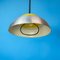Grande Lampe à Suspension Style Scandinave Jaune en Acrylique et Aluminium, 1960s 5