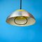 Large Scandinavian Style Yellow Pull Down Pendant Lamp in Acrylic and Aluminium, 1960s 5