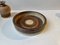 Scandinavian Modern Striped Stoneware, 1970s, Set of 3, Image 6