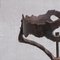 Lámpara de pie francesa brutalista Mid-Century de hierro, Imagen 4