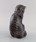 Figurine de Chat à Rayures Grises en Porcelaine par Erik Nielsen pour Royal Copenhagen 7