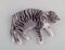 Porzellanfigur der Liegenden Katze von Bing & Grøndahl 7