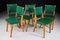 Model 666 Dining Room Chairs by Jens Risom for Walter Knoll 1950s, Set of 6 10