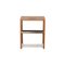 Brown Wood Side Table with Shelf from Flexform, Image 7