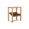 Brown Wood Side Table with Shelf from Flexform 1