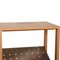 Brown Wood Side Table with Shelf from Flexform 3