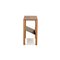 Brown Wood Side Table with Shelf from Flexform 6