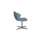 Blue Fabric Alster Chair from Ligne Roset 9