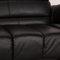 Black Leather 3-Seater Confucius Sofa from Bretz 3