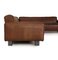 Brown Leather Mio Corner Sofa from Rolf Benz, Image 8