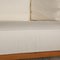 Sofá de dos plazas de tela blanca y madera de Flexform, Imagen 4