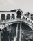 Rialto Bridge, Italy, 1950s, Black & White Photograph 2