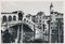 Fotografía en blanco y negro del puente de Rialto, Italia, años 50, Imagen 1