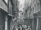 Einkaufsstraße, Italien, 1950er, Schwarz-Weiß-Fotografie 3