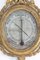 Barómetro Luis XVI de madera dorada, Imagen 3