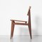 French Cane C-Chair in Walnut by Marcel Gascoin for Gubi, Image 3