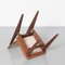 French Cane C-Chair in Walnut by Marcel Gascoin for Gubi, Image 7