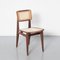 French Cane C-Chair in Walnut by Marcel Gascoin for Gubi, Image 1
