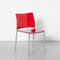 Hola Chair in in Red Stacking from Bontempi Casa 1