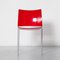 Hola Chair in in Red Stacking from Bontempi Casa 2